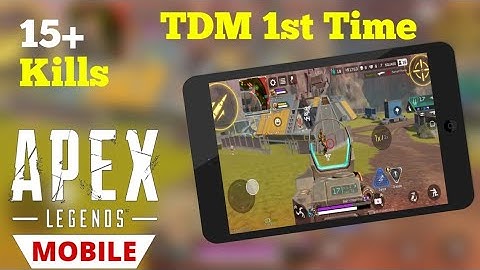 Playing TDM 1st Time 😱😱 • (15 Kills) • Apex Legends Mobile TDM GAMEPLAY #apexlegendsmobile