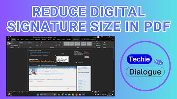 How to Reduce Digital Signature Size in Pdf (2025)