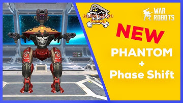 NEW Robot Phantom MK2 + Phase Shift - War Robots [WR]