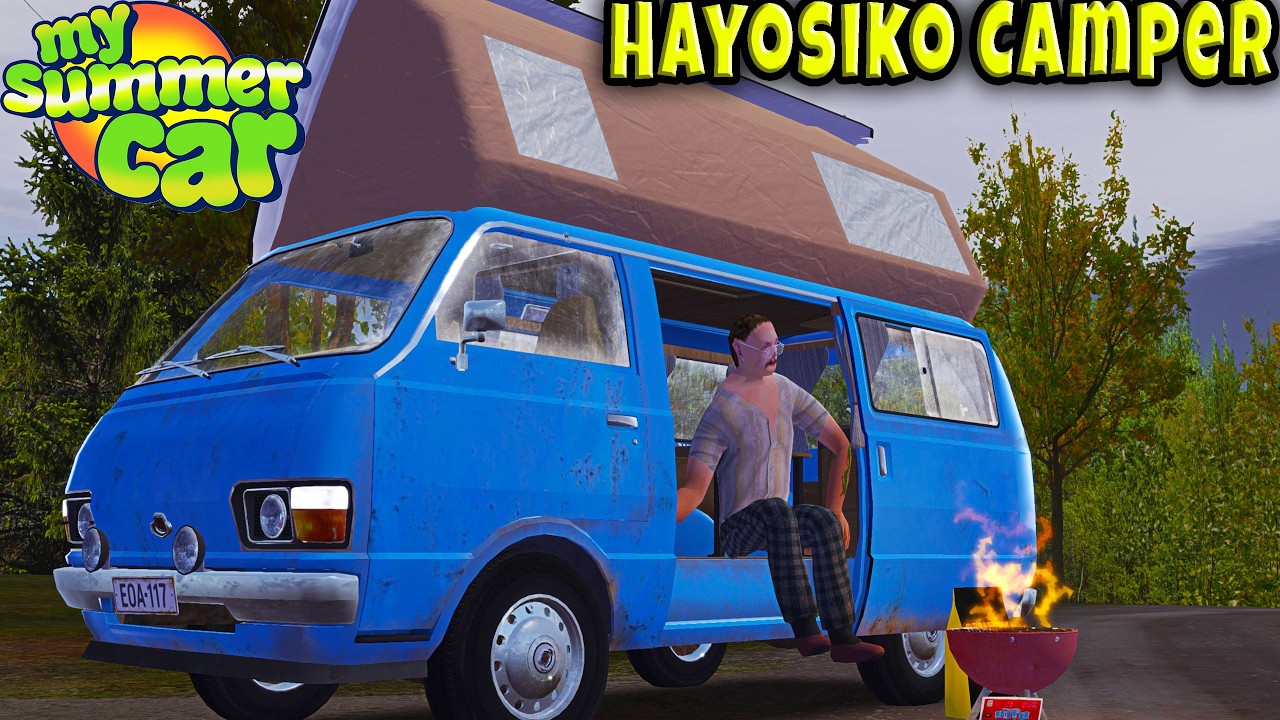 CAMPING WITH A FRIEND (HAYOSIKO PACE LUX CAMPER) - My Summer Car - YouTube