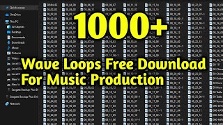 1000  Samples Loops Packs For Free 🔥🔥| Free best loops Pack Download