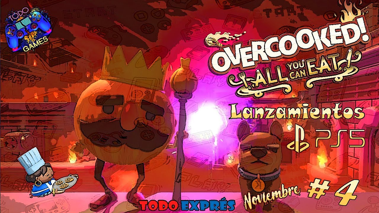 Overcooked! All you can Eat: Ps5 Análisis y lanzamientos de Ps5