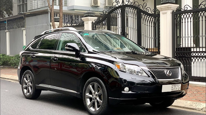 Đánh giá xe lexus rx350 đời 2009 năm 2024