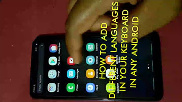 How To Add Multiple Languages In Your Keyboard(Any Android)