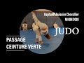 JUDO ceinture verte Nihon Dojo Raphaël Lhuissier Chevallier Judo 一本背負投 Kid fights