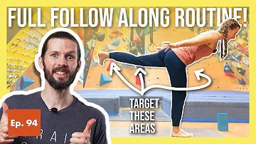 Research Correlates KEY MOVEMENTS to Climbing Ability, So We Made a Yoga Routine for Them