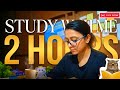 LIVE | 2 Hours Deep Focus | Study With Me (No Distractions) #live