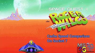 Space Quest 1 VGA Speed Comparison