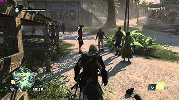 i5-4590 + r9 280 Assassins Creed 4 gameplay FPS 10k