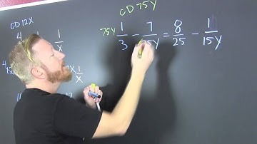 Solving Rational Equations First Examples