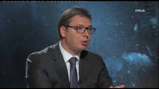 Aleksandar Vučić - intervju za "Insajder" - TV Prva