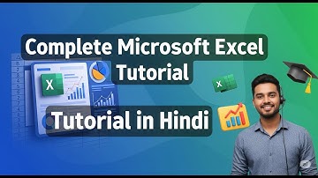 Complete Microsoft Excel Tutorial In Hindi | MS Excel A to Z Full Course Video for Beginners Student