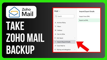 How to Take Zoho Mail Backup