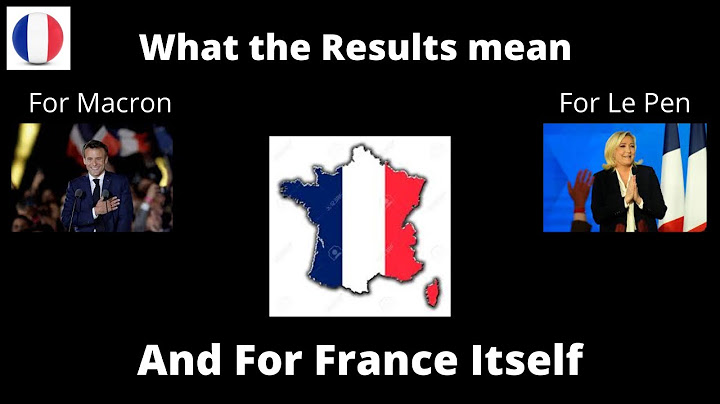 A Nationalistic Analysis of the French Election Results