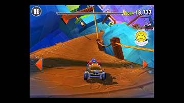 Angry Birds Go! Air Chapter Track 2 - Fruit Splat 1 [Gameplay Walkthrough]