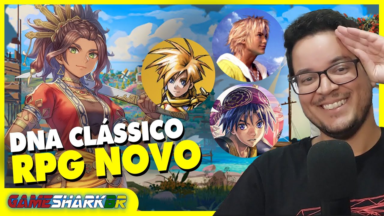 ESSE NOVO RPG UNE FINAL FANTASY X E CHRONO CROSS E TEM DNA CLÁSSICO NA EQUIPE: ALZARA RADIANT ECHOES