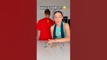 POISONOUS M&M GAME (FAIL)... 😳😱 #shorts