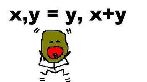 Learn to do Python: While, 1 line multi-assignments