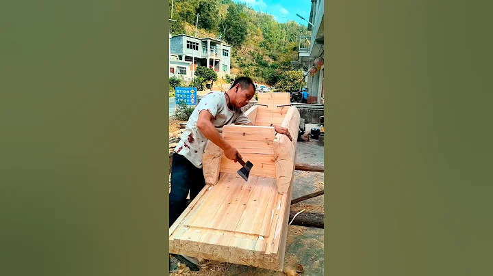 Making a coffin process