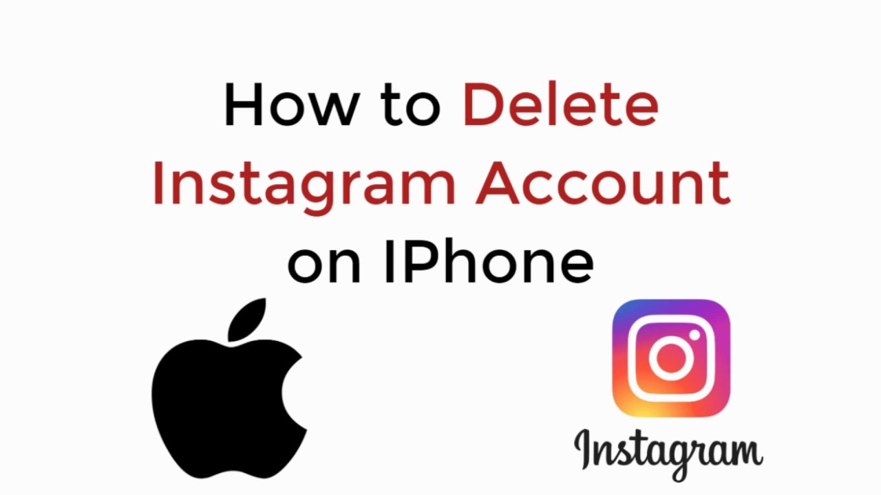 How to Delete Instagram Account on IPhone UPDATED