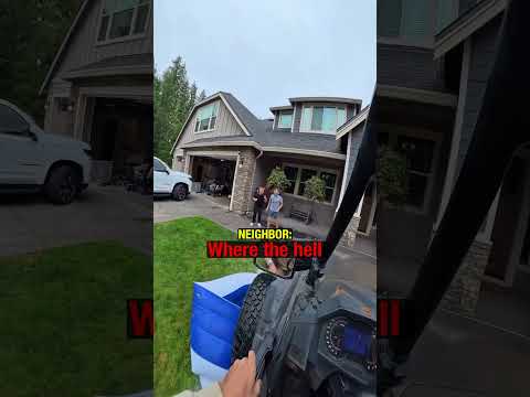 When Kids Mess With The Wrong Neighbor...