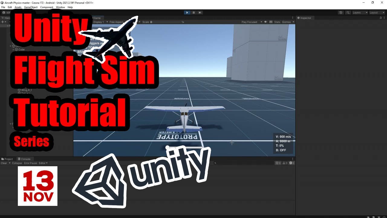 How to control our airplane using touch screen Slider UI | Easy Unity ...