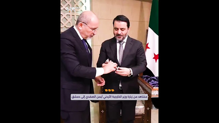 مشاهد من زيارة وزير الخارجية الأردني أيمن الصفدي إلى دمشق