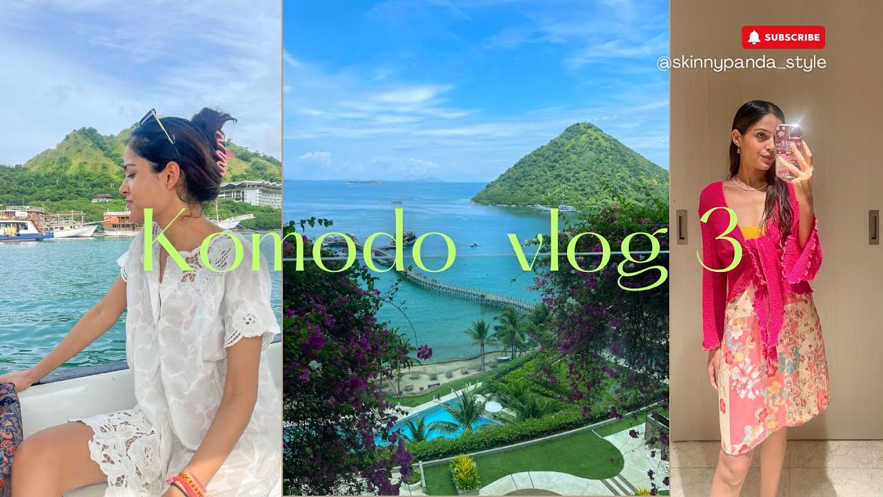 Komodo Island 🇮🇩 Breakfast buffet, Boat ride, outfit check, flight to Bali, Vacation vlog 3