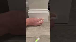 Best way to fill nail holes #shorts #tools