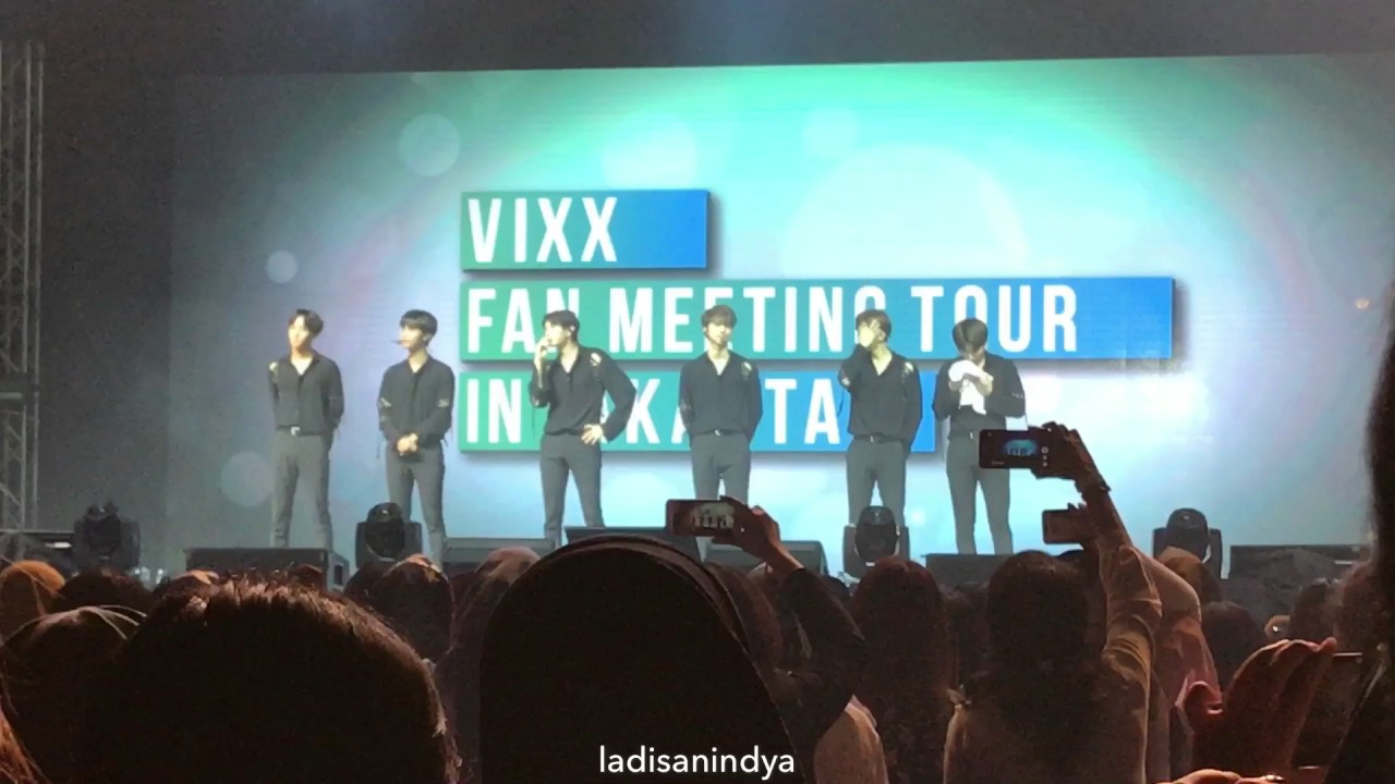 VIXX FANMEETING TOUR IN JAKARTA Part 4 VIXX Greeting YouTube