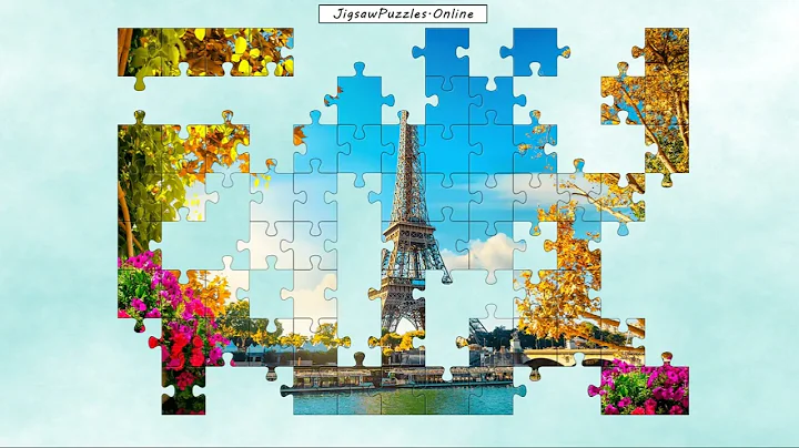 Eiffel Tower Jigsaw Puzzle Online