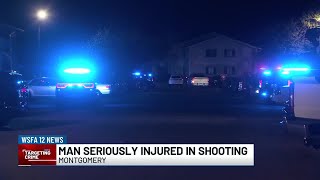 Man seriously injured in Montgomery shooting