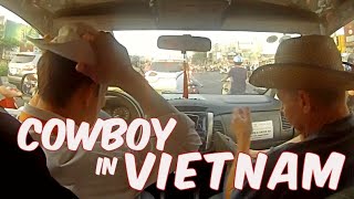 Traffic Jam In Vietnam: Arizona Cowboy Speaks With The Coolest Taxi Driver In Vietnam