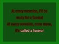 The Funeral (Band of Horses) karaoke