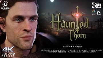 CGI 3D Animated Short Trailer: "Haunted Thorn" - by Hasan | RedCheeta Films | TheCGBros | CGMeetup