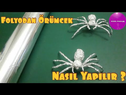 Video: Folyo örümcek Nasıl Yapılır