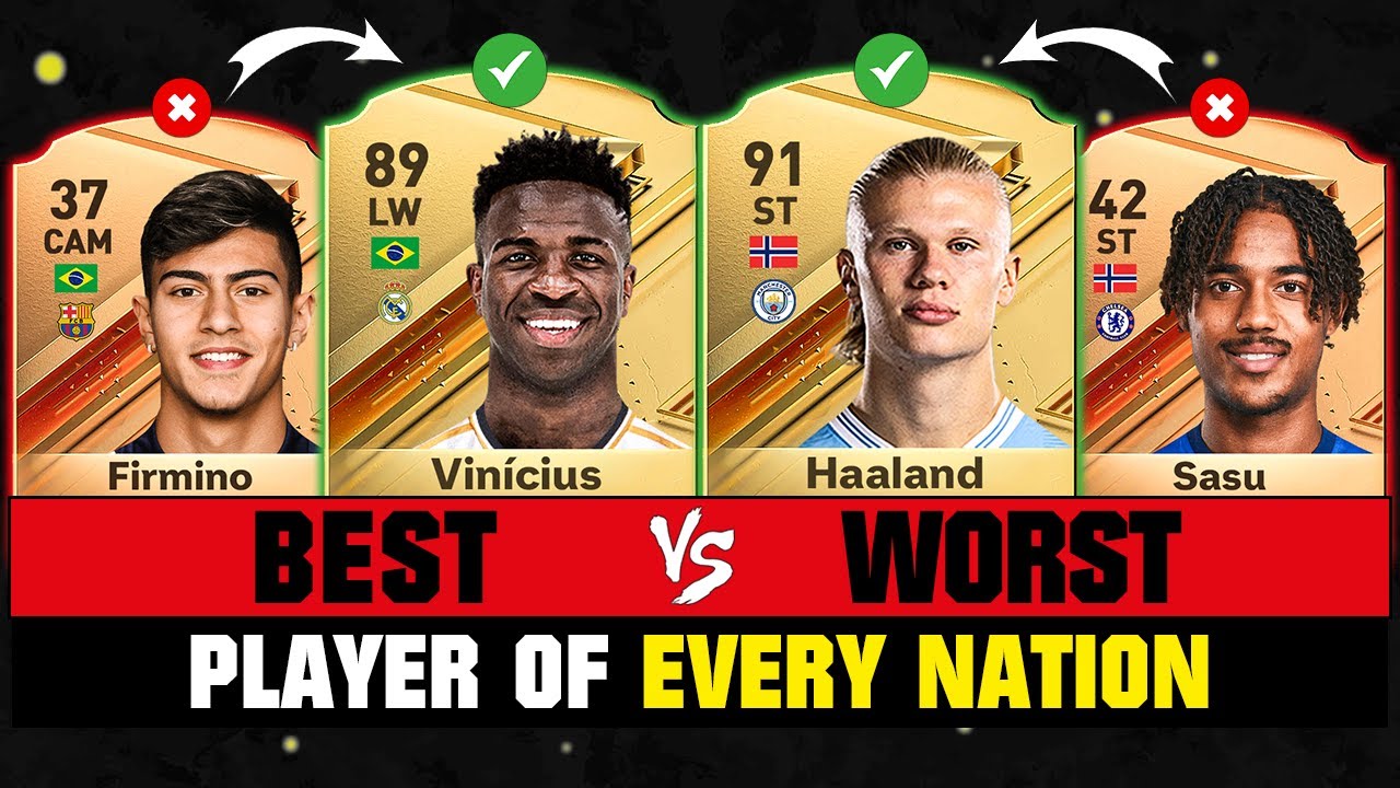 FC 24  BIGGEST RATING UPGRADES & DOWNGRADES of Every Nation (FIFA 24)! 💀😲