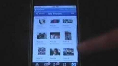 MySpace Mobile Application for the iPhone