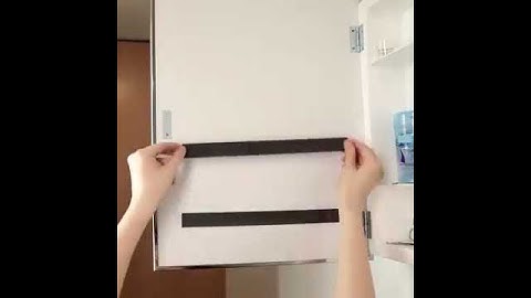 DIY – MAGNETIC TAPE TO THE RESCUE