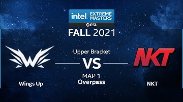 CS:GO - NKT vs. Wings Up [Overpass] Map 1 - IEM Fall Closed Qualifiers 2021 - UB - Asia
