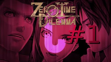 Zero Time Dilemma Walkthrough PC [Interactive 1080p 60fps] Part 1-Zero