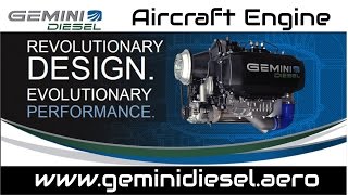 Gemini Diesel aircraft engine from Superior Air Parts.