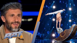 Saleh Yazdani, acrobatul care a împletit emoția cu mișcări uluitoare | Românii Au Talent S14