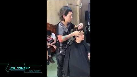 Chia Sẻ Kỹ Thuật Cắt Tóc Tém ....Bài 4...Còi Tuấn