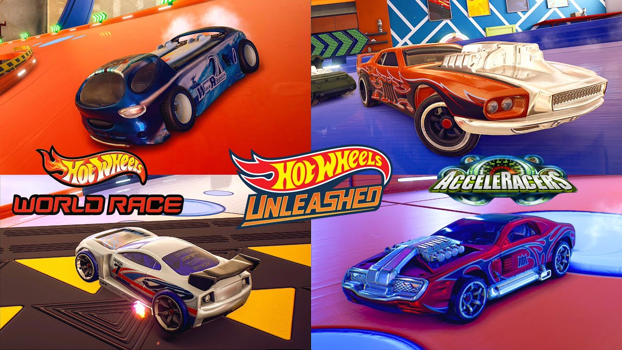 Verhandeling weg haar All World Race and Acceleracers Cars + Gameplay - Hot Wheels Unleashed (4K  60FPS) - YouTube