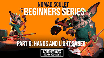 NOMAD FOR BEGINNERS – sculpting a character on the iPad – Part 5