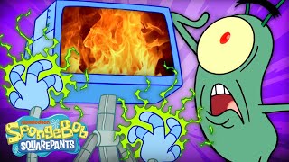 Every Time Karen Goes BEAST MODE on Plankton ? | SpongeBob