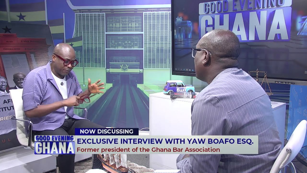 Bad governance should not lead us to constitution review - Yaw Boafo