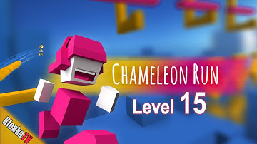Chameleon Run - Level 15 The End is Near - Walkthrough Gameplay