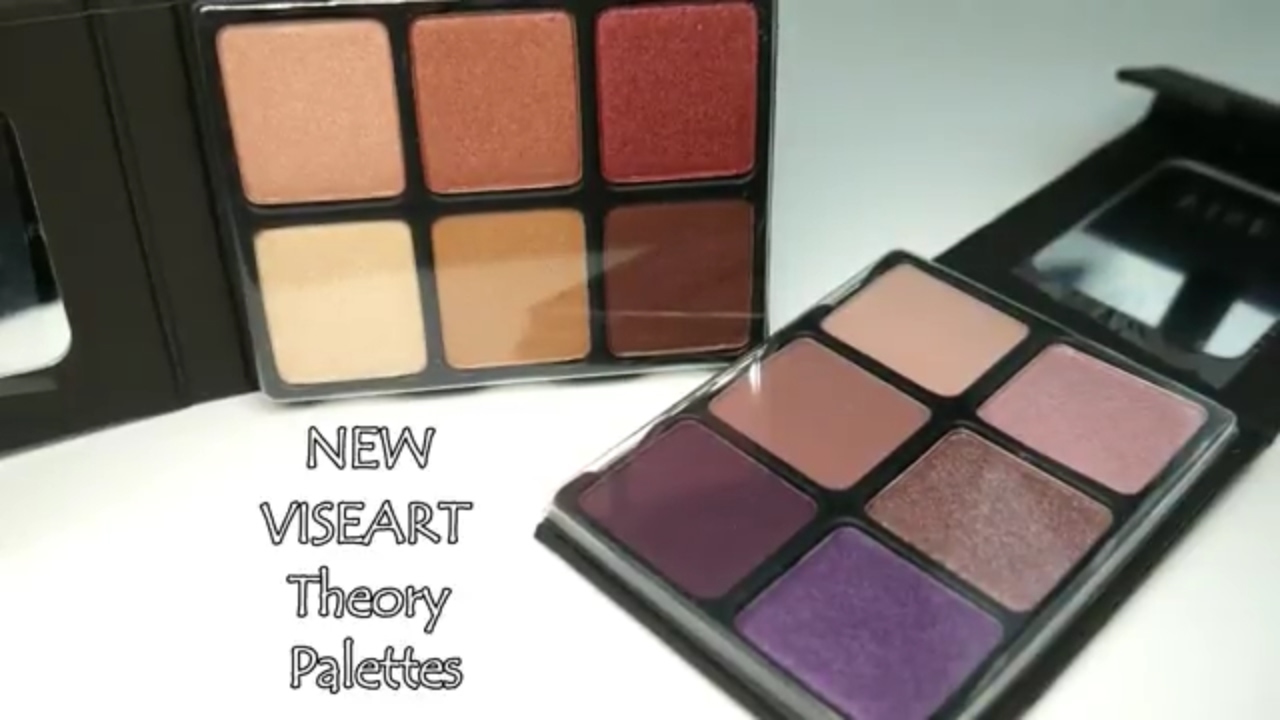New Viseart Theory Eyeshadow Palettes!